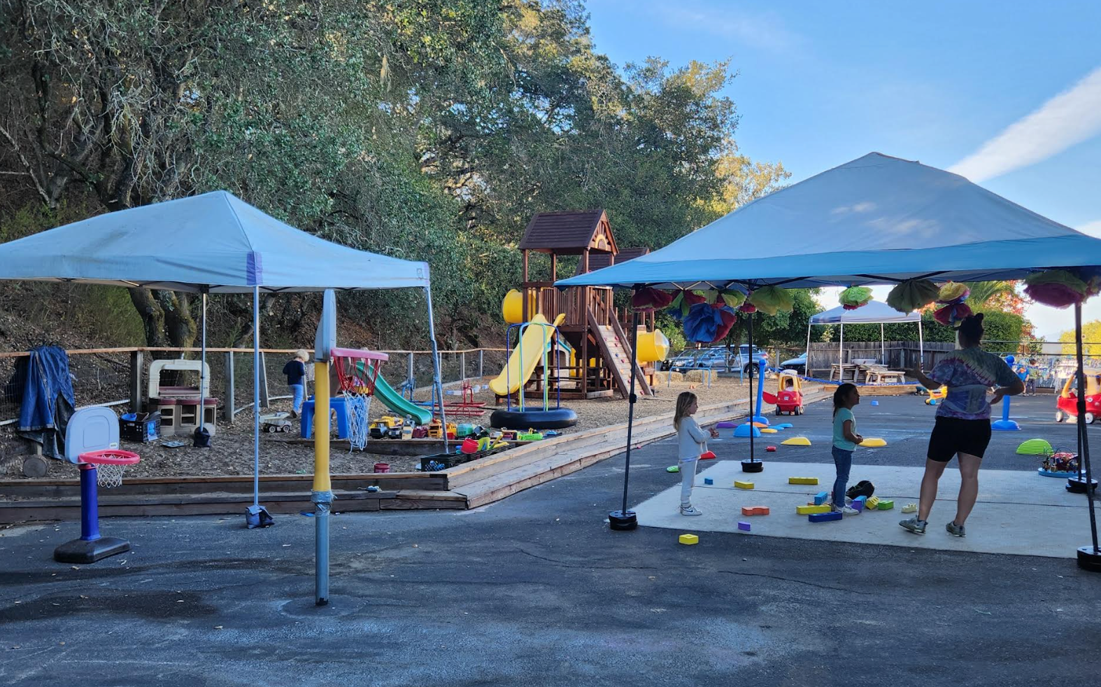 Bright, welcoming classroom at You & Me Children's Center